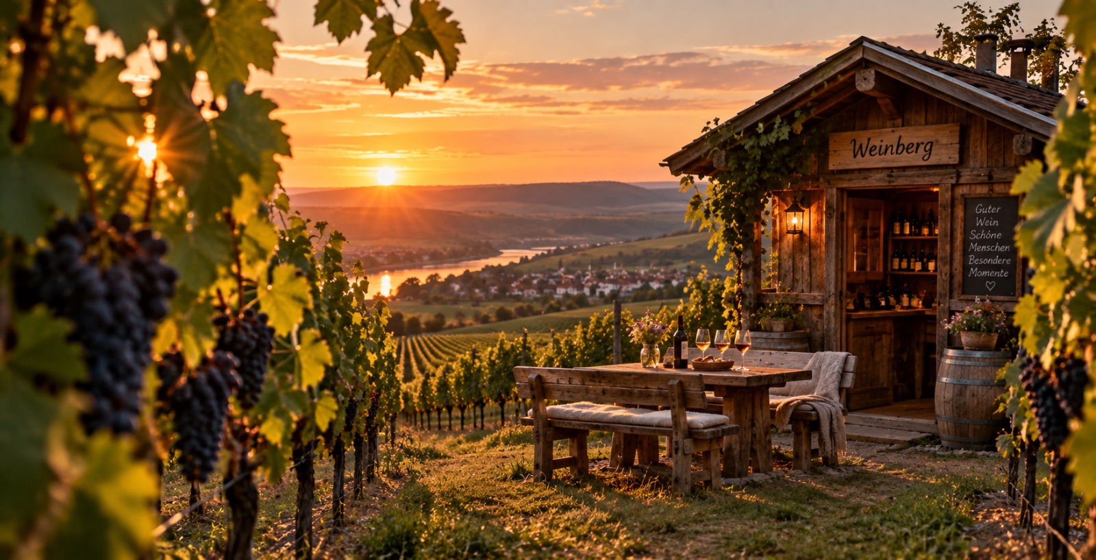 Die Hütte im Weinberg